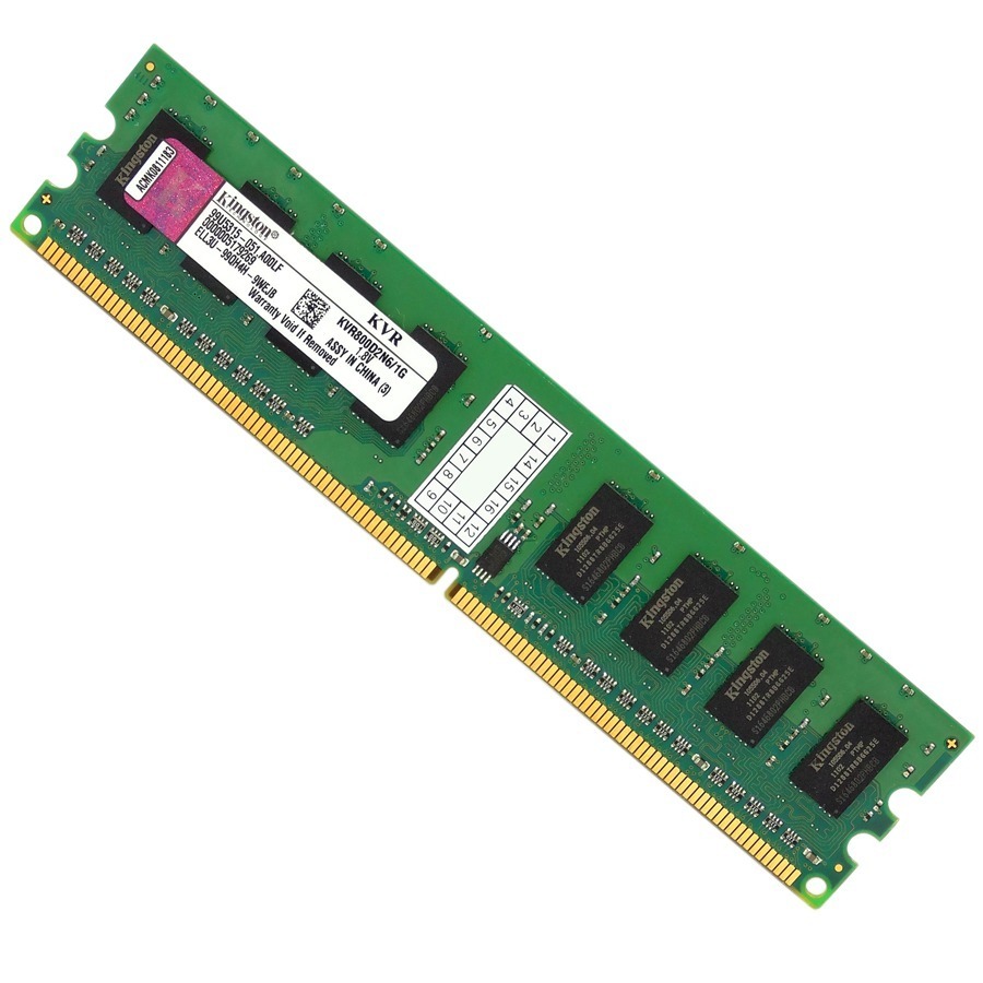 Memória DIM 1GB DDR2 800 Kingston