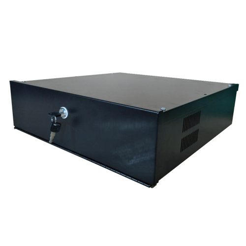 OEM LOCKBOX-4U - Caixa metálica fechada para DVR