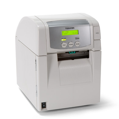 Impressora de etiquetas de secretária (caixa plástica) TOSHIBA 4" 200dpi