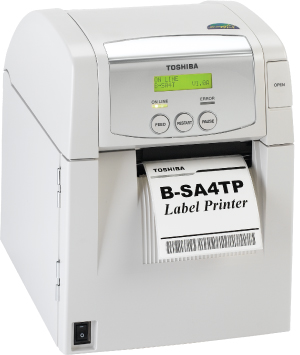 Impressora de etiquetas de secretária (caixa plástica) TOSHIBA 4" 300dpi